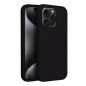 Kryt Silicone na Apple iPhone 15 Pro Elegant  Čierny