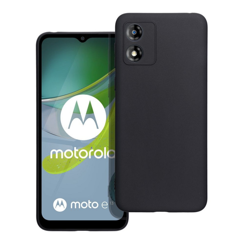 Kryt MATT na Motorola Moto E13 Čierny