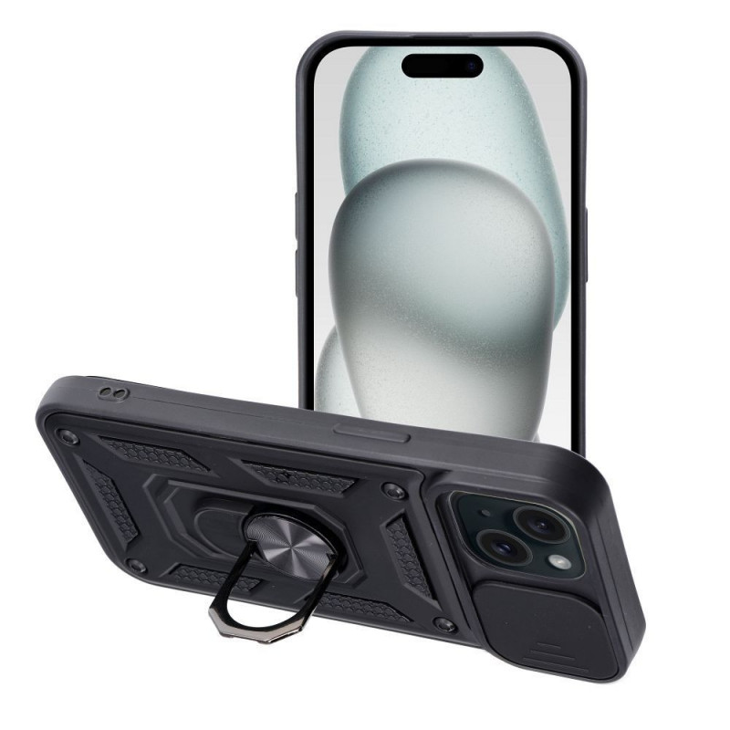 Kryt Armor na Apple iPhone 15 Čierny