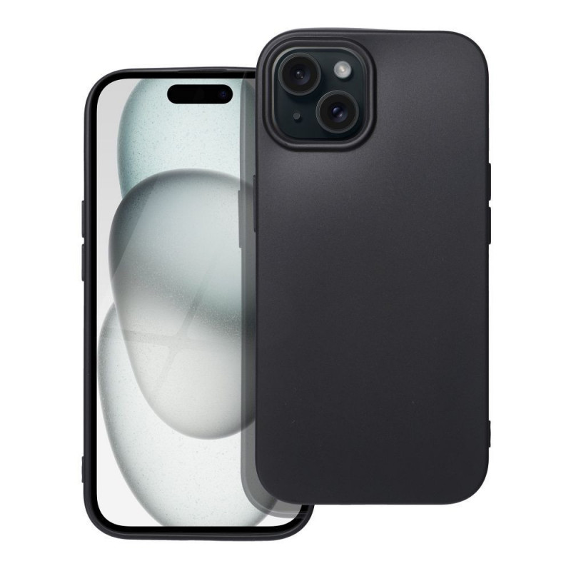 Kryt Soft na Apple iPhone 15 Čierny