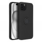 Kryt Silicone ring na Apple iPhone 15 Plus Čierny
