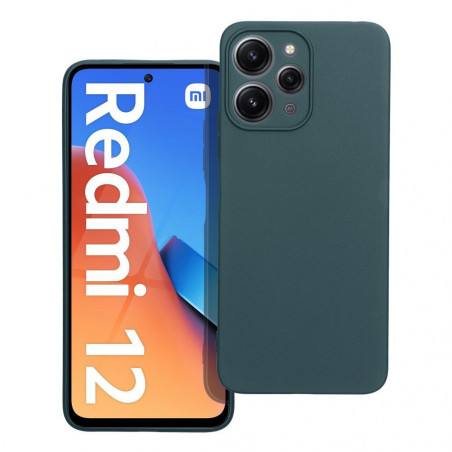 Kryt MATT na XIAOMI Redmi 12 Tmavo zelený