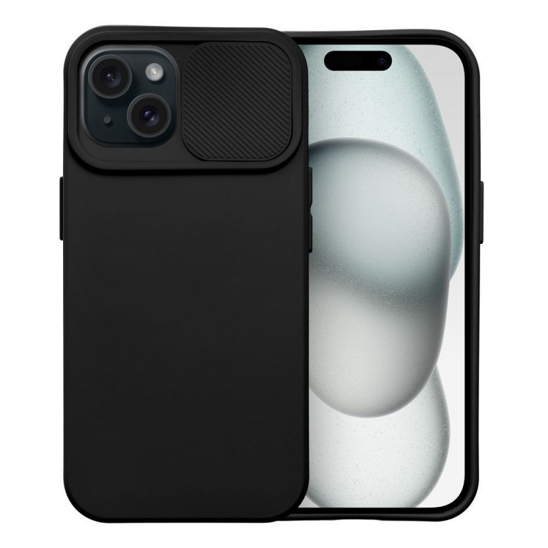 Kryt Slide na Apple iPhone 15 Čierny