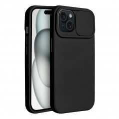 Kryt Slide na Apple iPhone 15 Čierny