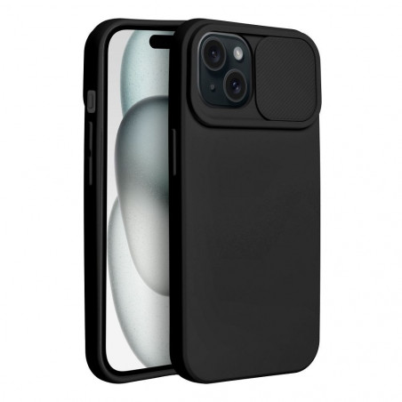 Kryt Slide na Apple iPhone 15 Čierny