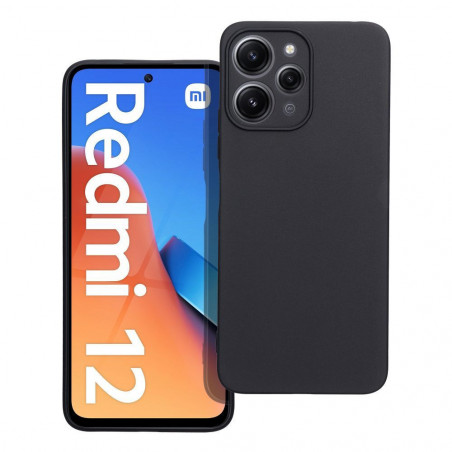 Kryt MATT na XIAOMI Redmi 12 Čierny