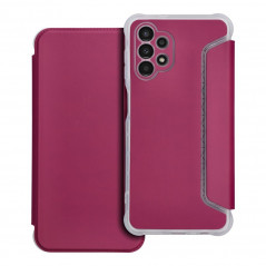 Peňaženkové puzdro Piano Book na Samsung Galaxy A13 LTE Purpurový