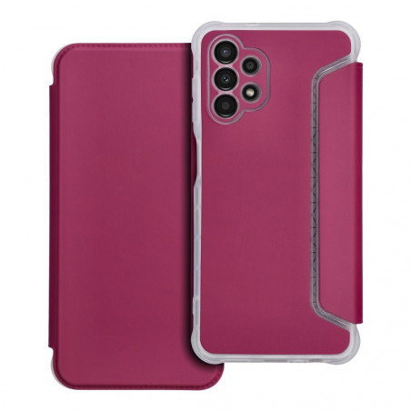 Peňaženkové puzdro Piano Book na Samsung Galaxy A04s Purpurový