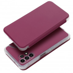Peňaženkové puzdro Piano Book na Samsung Galaxy A04s Purpurový