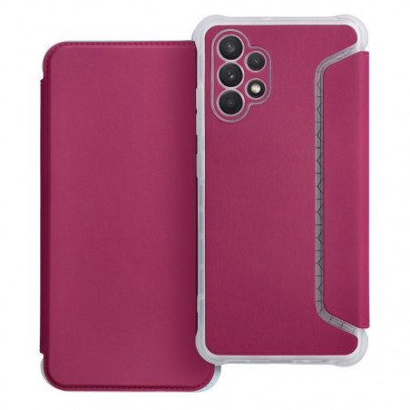 Peňaženkové puzdro Piano Book na Samsung Galaxy A32 LTE Purpurový