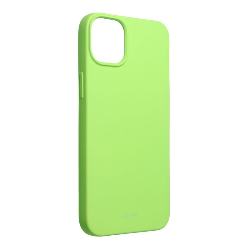 Kryt Roar Colorful Jelly na Apple iPhone 14 Plus Limetkovo zelený