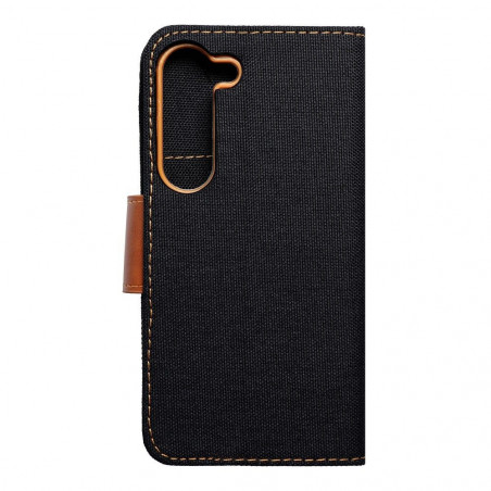 Peňaženkové puzdro CANVAS Book na Samsung Galaxy S23 5G Čierny