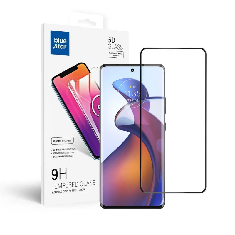 Ochranné sklo Blue Star 9H na Motorola Edge 30 Fusion 5G Transparentný