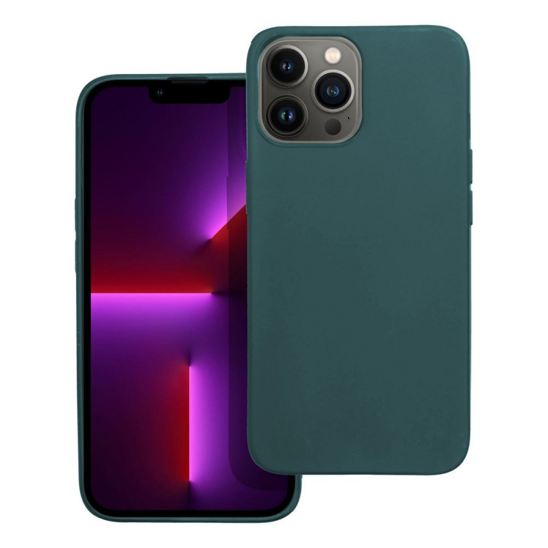 Kryt MATT na Apple iPhone 13 Pro Max Tmavo zelený