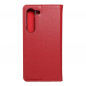 Peňaženkové puzdro Leather case SMART PRO na Samsung Galaxy S23 5G Elegant  Vinovo červený