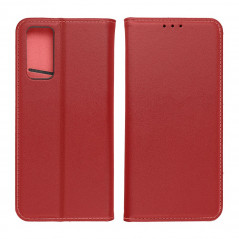 Peňaženkové puzdro Leather case SMART PRO na Samsung Galaxy S23 5G Elegant  Vinovo červený
