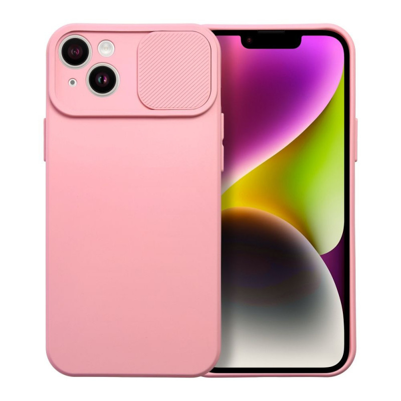 Kryt Slide na Apple iPhone 14 Plus Svetlo ružový