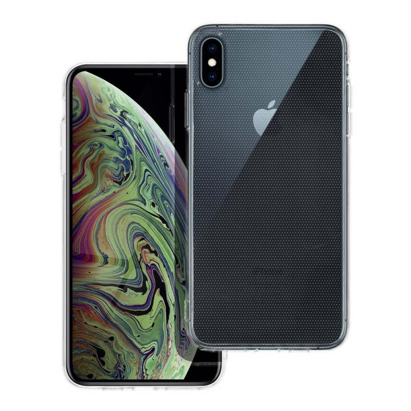 Kryt CLEAR 2mm na Apple iPhone X Transparentný
