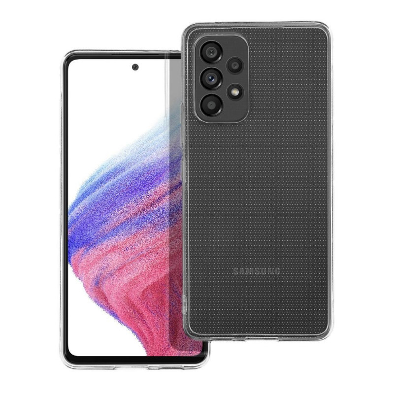 Kryt CLEAR 2mm na Samsung Galaxy A53 5G Transparentný