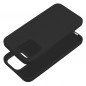 Kryt Silicone na Apple iPhone 14 Pro Max Elegant  Čierny
