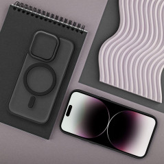 Kryt Matte Mag Cove na Apple iPhone 13 Pro Max MagSAFE  Čierny