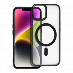 Kryt Matte Mag Cove na Apple iPhone 14 MagSAFE Čierny