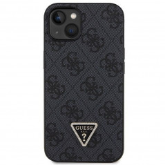 Kryt Guess Metal Logo Starss Crossbody na Apple iPhone 13 Elegant  Čierny