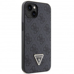 Kryt Guess Metal Logo Starss Crossbody na Apple iPhone 13 Elegant  Čierny