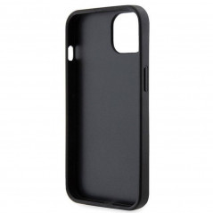 Kryt Guess Metal Logo Starss Crossbody na Apple iPhone 13 Elegant  Čierny