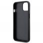 Kryt Guess Metal Logo Starss Crossbody na Apple iPhone 13 Elegant  Čierny
