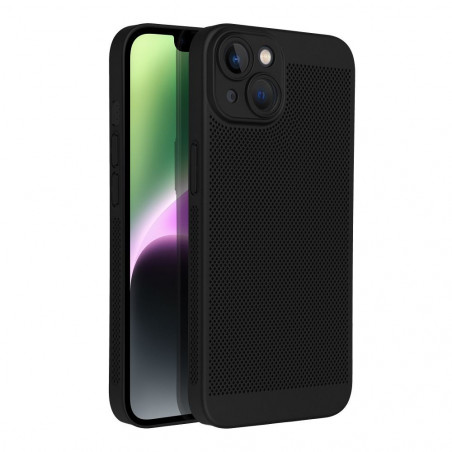 Kryt Breezy na Apple iPhone 14 Čierny