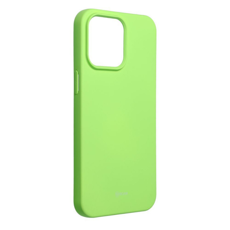 Kryt Roar Colorful Jelly na Apple iPhone 15 Pro Max Limetkovo zelený