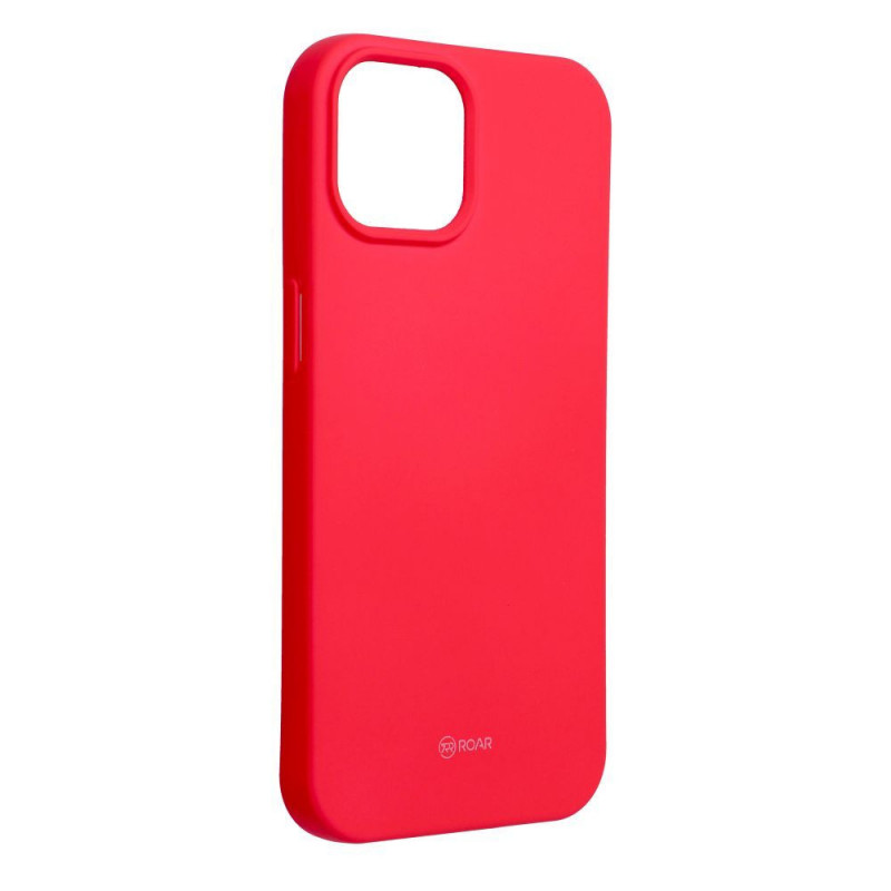 Kryt Roar Colorful Jelly na Apple iPhone 15 Žiarivý ružový