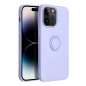 Kryt Silicone ring na Apple iPhone 14 Pro Max Fialový (Violet)