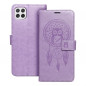 Peňaženkové puzdro MEZZO Book na Samsung Galaxy A22 5G Lapač snov  Fialový (Purple)