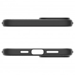 Kryt Spigen  Liquid Air na Apple iPhone 15 Plus Matná čierna