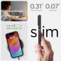 Kryt Spigen  Liquid Air na Apple iPhone 15 Plus Matná čierna