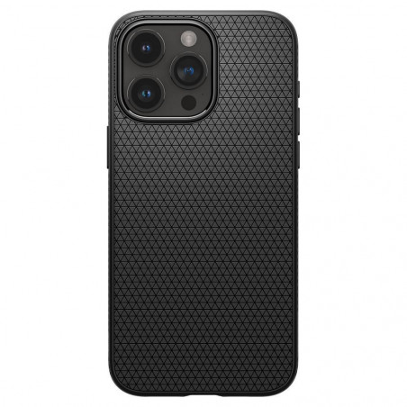 Kryt Spigen  Liquid Air na Apple iPhone 15 Pro Matná čierna