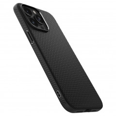 Kryt Spigen  Liquid Air na Apple iPhone 15 Pro Matná čierna