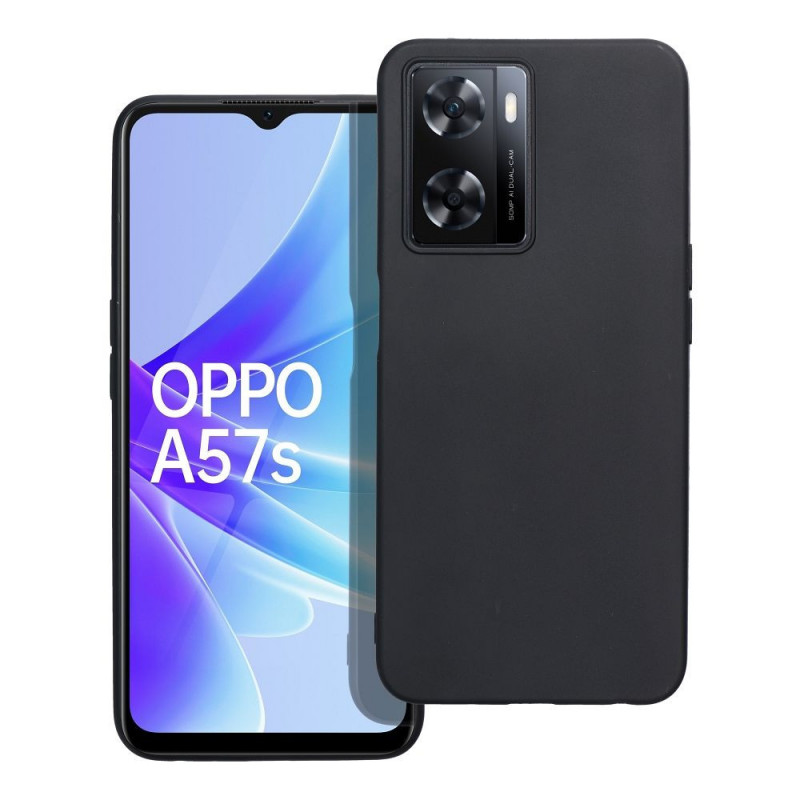 Kryt MATT na Oppo A57s Čierny