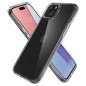 Kryt Spigen Ultra Hybrid na Apple iPhone 15 Plus Krištáľovo čistý  Transparentný
