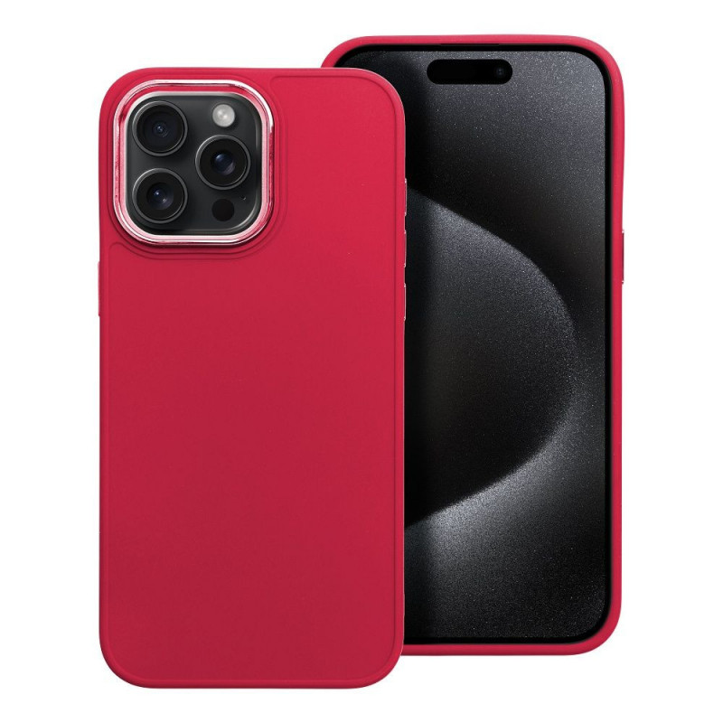 Kryt FRAME na Apple iPhone 15 Pro Max Elegant  Purpurový