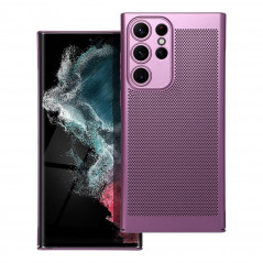 Kryt Breezy na Samsung Galaxy S22 Ultra Fialový (Purple)