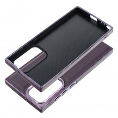 Kryt MILANO na Samsung Galaxy S22 Ultra Tmavo fialový (purple)