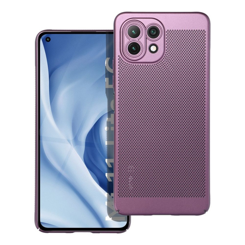 Kryt Breezy na XIAOMI Mi 11 Lite Fialový (Purple)
