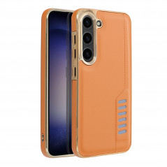 Kryt MILANO na Samsung Galaxy S23 5G Hnedý