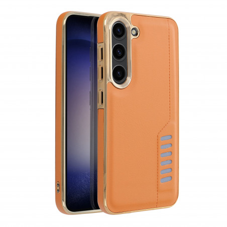 Kryt MILANO na Samsung Galaxy S23 5G Hnedý