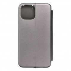 Peňaženkové puzdro Book Elegance na Apple iPhone 15 Elegant  Šedý