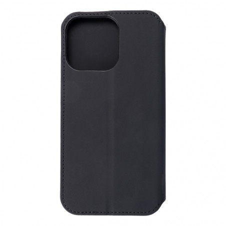 Peňaženkové puzdro Dual Pocket book na Apple iPhone 15 Pro Max Čierny