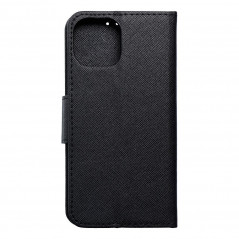 Peňaženkové puzdro Fancy Book na Apple iPhone 15 Čierny
